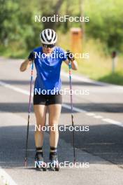 10.07.2024, Lavaze, Italy (ITA): Nadine Faehndrich (SUI) - Cross-Country summer training, Lavaze (ITA). www.nordicfocus.com. © Vanzetta/NordicFocus. Every downloaded picture is fee-liable.