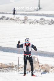 19.06.2024, Tignes, France (FRA): Mathis Desloges (FRA) - Cross-Country summer training, Tignes (FRA). www.nordicfocus.com. © Authamayou/NordicFocus. Every downloaded picture is fee-liable.