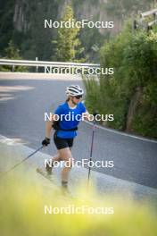 10.07.2024, Lavaze, Italy (ITA): Nadine Faehndrich (SUI) - Cross-Country summer training, Lavaze (ITA). www.nordicfocus.com. © Vanzetta/NordicFocus. Every downloaded picture is fee-liable.