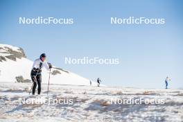 19.06.2024, Tignes, France (FRA): Juliette Ducordeau (FRA) - Cross-Country summer training, Tignes (FRA). www.nordicfocus.com. © Authamayou/NordicFocus. Every downloaded picture is fee-liable.