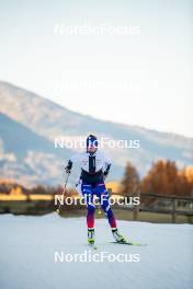 05.11.2024, Bessans, France (FRA): Liv Coupat (FRA) - Cross-Country summer training, Bessans (FRA). www.nordicfocus.com. © Authamayou/NordicFocus. Every downloaded picture is fee-liable.