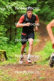 21.06.2024, Les Diablerets, Switzerland (SUI): Janik Riebli (SUI) - Cross-Country summer training, Les Diablerets (SUI). www.nordicfocus.com. © Manzoni/NordicFocus. Every downloaded picture is fee-liable.