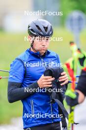 21.06.2024, Les Diablerets, Switzerland (SUI): Erwan Kaeser (SUI) - Cross-Country summer training, Les Diablerets (SUI). www.nordicfocus.com. © Manzoni/NordicFocus. Every downloaded picture is fee-liable.