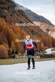 09.11.2024, Bessans, France (FRA): Juliette Ducordeau (FRA) - Cross-Country summer training, Bessans (FRA). www.nordicfocus.com. © Authamayou/NordicFocus. Every downloaded picture is fee-liable.