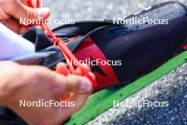 04.06.2024, Lenzerheide, Switzerland (SUI): Nicola Wigger (SUI) - Cross-Country training, Lenzerheide (SUI). www.nordicfocus.com. © Manzoni/NordicFocus. Every downloaded picture is fee-liable.