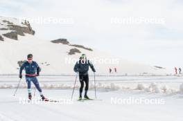 18.06.2024, Tignes, France (FRA): Arnaud Chautemps (FRA) - Cross-Country summer training, Tignes (FRA). www.nordicfocus.com. © Authamayou/NordicFocus. Every downloaded picture is fee-liable.