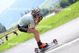 15.08.2024, Ulrichen, Switzerland (SUI): Victoria Carl (GER) - Cross-Country summer training, Ulrichen (SUI). www.nordicfocus.com. © Manzoni/NordicFocus. Every downloaded picture is fee-liable.