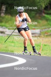 15.08.2024, Ulrichen, Switzerland (SUI): Coletta Rydzek (GER) - Cross-Country summer training, Ulrichen (SUI). www.nordicfocus.com. © Manzoni/NordicFocus. Every downloaded picture is fee-liable.