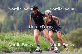 15.08.2024, Ulrichen, Switzerland (SUI): Helen Hoffmann (GER) - Cross-Country summer training, Ulrichen (SUI). www.nordicfocus.com. © Manzoni/NordicFocus. Every downloaded picture is fee-liable.