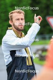 21.06.2024, Les Diablerets, Switzerland (SUI): Erik Braten Guidon (NOR), coach Team Switzerland - Cross-Country summer training, Les Diablerets (SUI). www.nordicfocus.com. © Manzoni/NordicFocus. Every downloaded picture is fee-liable.