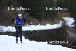 06.11.2024, Davos, Switzerland (SUI): Paul Graef (GER) - Cross-Country training, snowfarming track, Davos (SUI). www.nordicfocus.com. © Manzoni/NordicFocus. Every downloaded picture is fee-liable.