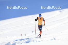 14.10.2024, Ramsau am Dachstein, Austria (AUT): Lucas Boegl (GER) - Cross-Country summer training, Dachsteinglacier, Ramsau am Dachstein (AUT). www.nordicfocus.com. © Manzoni/NordicFocus. Every downloaded picture is fee-liable.