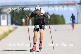 23.07.2024, Premanon, France (FRA): Renaud Jay (FRA) - Cross-Country summer training, Premanon (FRA). www.nordicfocus.com. © Manzoni/NordicFocus. Every downloaded picture is fee-liable.