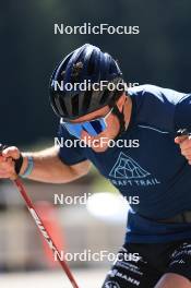 23.07.2024, Premanon, France (FRA): Jules Lapierre (FRA) - Cross-Country summer training, Premanon (FRA). www.nordicfocus.com. © Manzoni/NordicFocus. Every downloaded picture is fee-liable.