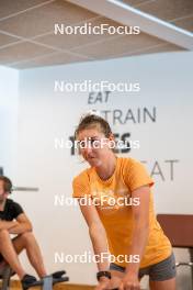 18.06.2024, Tignes, France (FRA): Maelle Veyre (FRA) - Cross-Country summer training, Tignes (FRA). www.nordicfocus.com. © Authamayou/NordicFocus. Every downloaded picture is fee-liable.