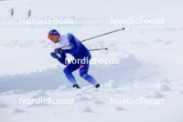 14.10.2024, Ramsau am Dachstein, Austria (AUT): Francesco De Fabiani (ITA) - Cross-Country summer training, Dachsteinglacier, Ramsau am Dachstein (AUT). www.nordicfocus.com. © Manzoni/NordicFocus. Every downloaded picture is fee-liable.