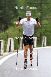 14.08.2024, Ulrichen, Switzerland (SUI): Jan-Friedrich Doerks (GER) - Cross-Country summer training, Ulrichen (SUI). www.nordicfocus.com. © Manzoni/NordicFocus. Every downloaded picture is fee-liable.