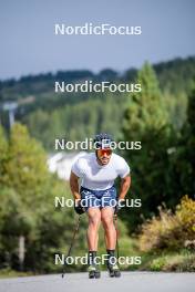 21.09.2024, Font-Romeu, France (FRA): Richard Jouve (FRA) - Cross-Country summer training, Font-Romeu (FRA). www.nordicfocus.com. © Authamayou/NordicFocus. Every downloaded picture is fee-liable.