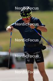 23.07.2024, Premanon, France (FRA): Clement Parisse (FRA) - Cross-Country summer training, Premanon (FRA). www.nordicfocus.com. © Manzoni/NordicFocus. Every downloaded picture is fee-liable.