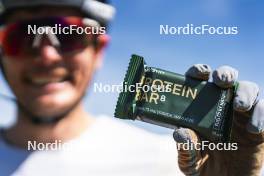 08.08.2024, Lavaze, Italy (ITA): Lucas Boegl (GER) - Cross-Country summer training, Lavaze (ITA). www.nordicfocus.com. © Vanzetta/NordicFocus. Every downloaded picture is fee-liable.