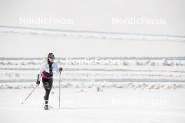 18.06.2024, Tignes, France (FRA): Mélissa Gal (FRA) - Cross-Country summer training, Tignes (FRA). www.nordicfocus.com. © Authamayou/NordicFocus. Every downloaded picture is fee-liable.