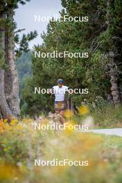 21.09.2024, Font-Romeu, France (FRA): Richard Jouve (FRA) - Cross-Country summer training, Font-Romeu (FRA). www.nordicfocus.com. © Authamayou/NordicFocus. Every downloaded picture is fee-liable.