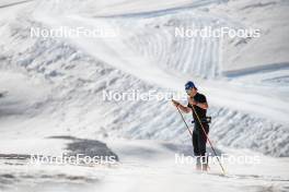 19.06.2024, Tignes, France (FRA): Hugo Lapalus (FRA) - Cross-Country summer training, Tignes (FRA). www.nordicfocus.com. © Authamayou/NordicFocus. Every downloaded picture is fee-liable.