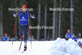 07.11.2024, Davos, Switzerland (SUI): Niklas Steiger (SUI) - Cross-Country training, snowfarming track, Davos (SUI). www.nordicfocus.com. © Manzoni/NordicFocus. Every downloaded picture is fee-liable.