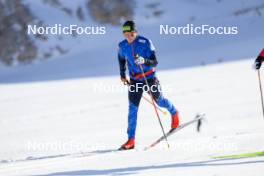 14.10.2024, Ramsau am Dachstein, Austria (AUT): Mika Vermeulen (AUT) - Cross-Country summer training, Dachsteinglacier, Ramsau am Dachstein (AUT). www.nordicfocus.com. © Manzoni/NordicFocus. Every downloaded picture is fee-liable.