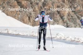 18.06.2024, Tignes, France (FRA): Maelle Veyre (FRA) - Cross-Country summer training, Tignes (FRA). www.nordicfocus.com. © Authamayou/NordicFocus. Every downloaded picture is fee-liable.