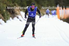 06.11.2024, Davos, Switzerland (SUI): Paul Graef (GER) - Cross-Country training, snowfarming track, Davos (SUI). www.nordicfocus.com. © Manzoni/NordicFocus. Every downloaded picture is fee-liable.