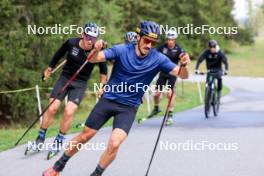 10.09.2024, Lenzerheide, Switzerland (SUI): Jonas Baumann (SUI) - Cross-Country training, Lenzerheide (SUI). www.nordicfocus.com. © Manzoni/NordicFocus. Every downloaded picture is fee-liable.