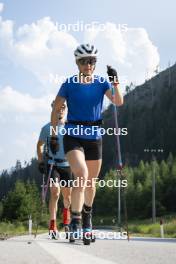 10.07.2024, Lavaze, Italy (ITA): Nadine Faehndrich (SUI) - Cross-Country summer training, Lavaze (ITA). www.nordicfocus.com. © Vanzetta/NordicFocus. Every downloaded picture is fee-liable.