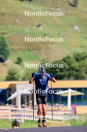 15.08.2024, Ulrichen, Switzerland (SUI): Jan-Friedrich Doerks (GER) - Cross-Country summer training, Ulrichen (SUI). www.nordicfocus.com. © Manzoni/NordicFocus. Every downloaded picture is fee-liable.