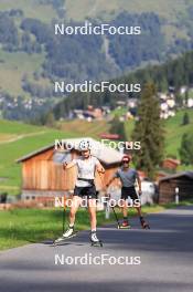 07.08.2024, Lenzerheide, Switzerland (SUI): Ramona Schoepfer (SUI) - Cross-Country summer training, Lenzerheide (SUI). www.nordicfocus.com. © Manzoni/NordicFocus. Every downloaded picture is fee-liable.