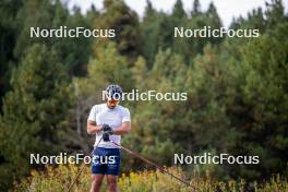 21.09.2024, Font-Romeu, France (FRA): Richard Jouve (FRA) - Cross-Country summer training, Font-Romeu (FRA). www.nordicfocus.com. © Authamayou/NordicFocus. Every downloaded picture is fee-liable.