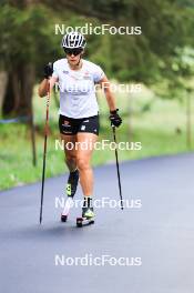 14.08.2024, Ulrichen, Switzerland (SUI): Coletta Rydzek (GER) - Cross-Country summer training, Ulrichen (SUI). www.nordicfocus.com. © Manzoni/NordicFocus. Every downloaded picture is fee-liable.