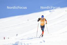 14.10.2024, Ramsau am Dachstein, Austria (AUT): Lucas Boegl (GER) - Cross-Country summer training, Dachsteinglacier, Ramsau am Dachstein (AUT). www.nordicfocus.com. © Manzoni/NordicFocus. Every downloaded picture is fee-liable.