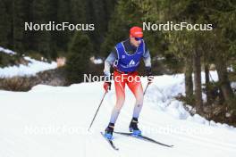 06.11.2024, Davos, Switzerland (SUI): Toni Livers (SUI) - Cross-Country training, snowfarming track, Davos (SUI). www.nordicfocus.com. © Manzoni/NordicFocus. Every downloaded picture is fee-liable.