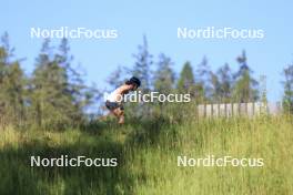 06.08.2024, Lenzerheide, Switzerland (SUI): Giuliana Werro (SUI) - Cross-Country summer training, Lenzerheide (SUI). www.nordicfocus.com. © Manzoni/NordicFocus. Every downloaded picture is fee-liable.