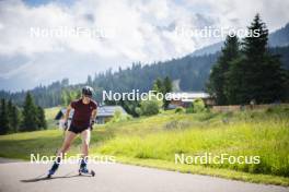 09.07.2024, Lavaze, Italy (ITA): Nicole Monsorno (ITA) - Cross-Country summer training, Lavaze (ITA). www.nordicfocus.com. © Vanzetta/NordicFocus. Every downloaded picture is fee-liable.