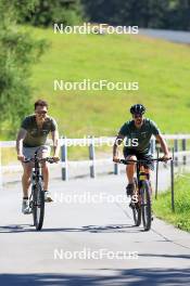 06.08.2024, Lenzerheide, Switzerland (SUI): Lars Ruckstuhl (SUI) - Cross-Country summer training, Lenzerheide (SUI). www.nordicfocus.com. © Manzoni/NordicFocus. Every downloaded picture is fee-liable.