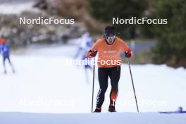 06.11.2024, Davos, Switzerland (SUI): Undefined German athlete competes - Cross-Country training, snowfarming track, Davos (SUI). www.nordicfocus.com. © Manzoni/NordicFocus. Every downloaded picture is fee-liable.