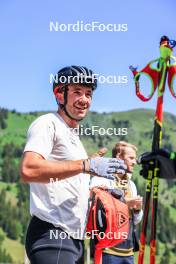 21.06.2024, Les Diablerets, Switzerland (SUI): Jason Rueesch (SUI) - Cross-Country summer training, Les Diablerets (SUI). www.nordicfocus.com. © Manzoni/NordicFocus. Every downloaded picture is fee-liable.