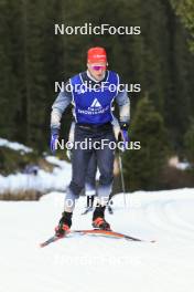 06.11.2024, Davos, Switzerland (SUI): Ilan Pittier (SUI) - Cross-Country training, snowfarming track, Davos (SUI). www.nordicfocus.com. © Manzoni/NordicFocus. Every downloaded picture is fee-liable.