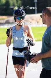 06.08.2024, Lenzerheide, Switzerland (SUI): Giuliana Werro (SUI) - Cross-Country summer training, Lenzerheide (SUI). www.nordicfocus.com. © Manzoni/NordicFocus. Every downloaded picture is fee-liable.