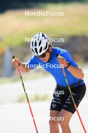 23.07.2024, Premanon, France (FRA): Theo Schely (FRA) - Cross-Country summer training, Premanon (FRA). www.nordicfocus.com. © Manzoni/NordicFocus. Every downloaded picture is fee-liable.