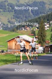 07.08.2024, Lenzerheide, Switzerland (SUI): Ramona Schoepfer (SUI) - Cross-Country summer training, Lenzerheide (SUI). www.nordicfocus.com. © Manzoni/NordicFocus. Every downloaded picture is fee-liable.