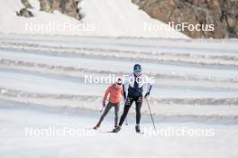 18.06.2024, Tignes, France (FRA): Maelle Veyre (FRA) - Cross-Country summer training, Tignes (FRA). www.nordicfocus.com. © Authamayou/NordicFocus. Every downloaded picture is fee-liable.