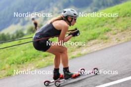 15.08.2024, Ulrichen, Switzerland (SUI): Pia Fink (GER) - Cross-Country summer training, Ulrichen (SUI). www.nordicfocus.com. © Manzoni/NordicFocus. Every downloaded picture is fee-liable.